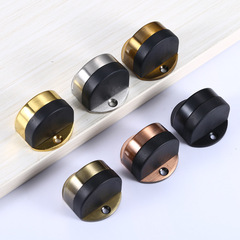 Stainless steel turtle-shaped thickened door bumper bathroom glass door rubber door stop bedroom anti-collision door barrier door bumper limiter