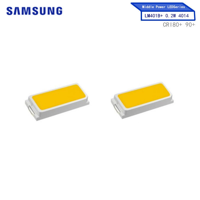 Средняя мощность светодиодной серии Samsung LM401B+RA80 Refining 4014 0.2W 3V