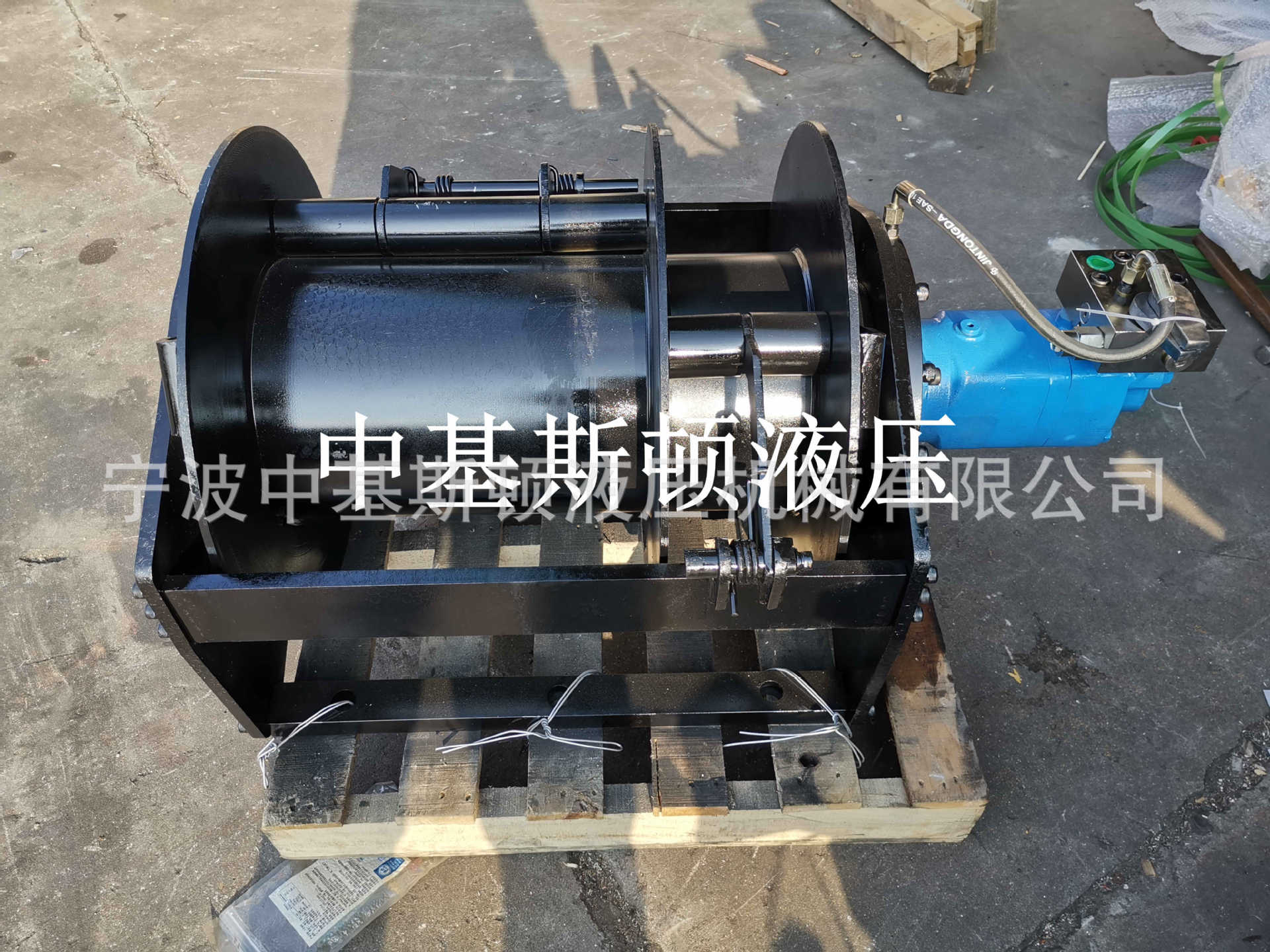 中基斯顿液压绞车JW4000双滚筒卷扬机 单绳吊4吨船用卷钢丝绳绞车-阿里巴巴