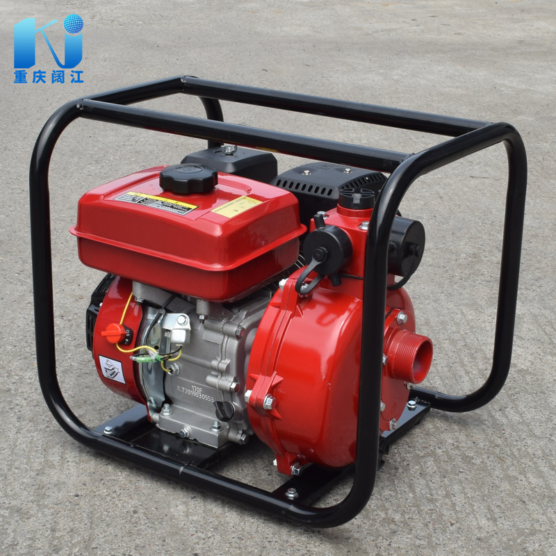 高扬程自吸泵机组 170F高扬程泵2寸自吸泵抽水泵汽油机消防泵批发