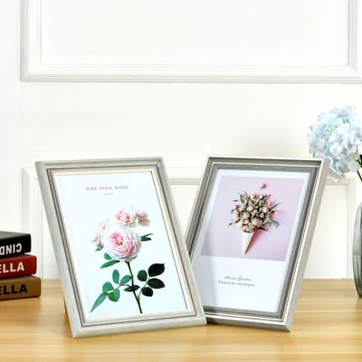 厂家定制批发欧式复古发泡相框挂墙创意影楼像框礼品儿童画框摆台|ms