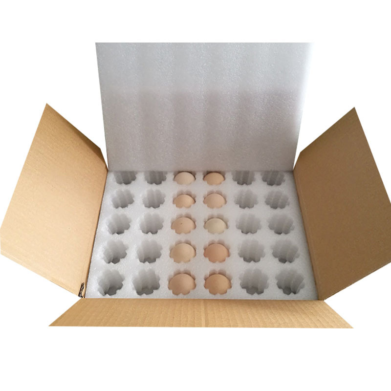 东莞工厂epe珍珠棉桃子内托 草莓用珍珠海绵包装白色