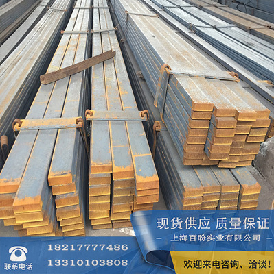 上海現貨供應熱鍍鋅接地扁鋼40*4 50*5熱紮扁鐵 庫存充足廠家直銷