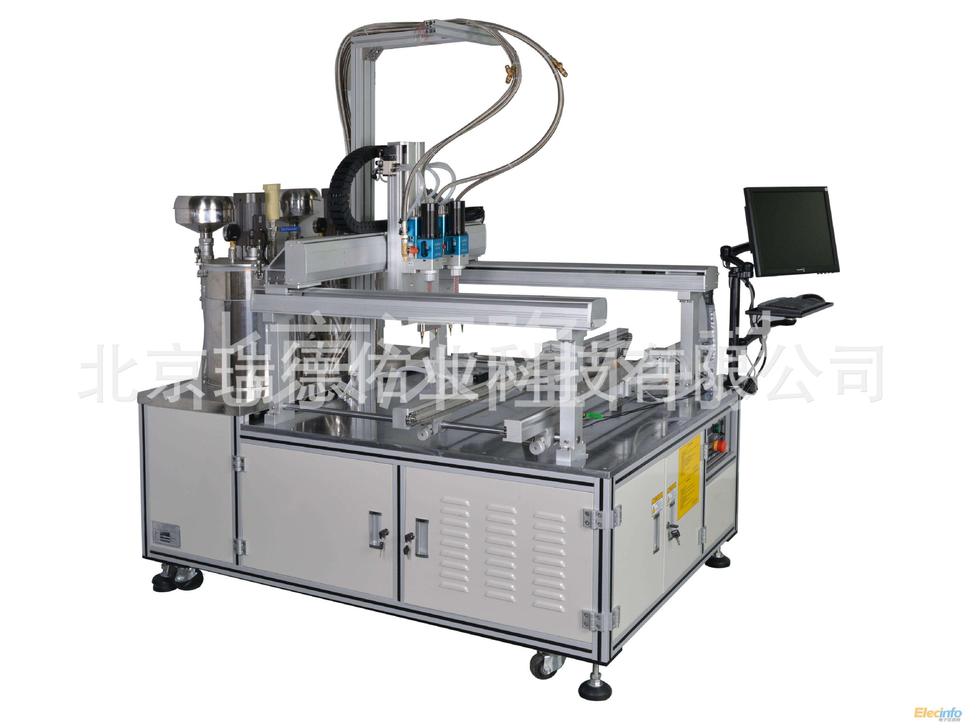 全自动工业自动点胶机厂家非标定制 在线式全自动点胶机UV点胶机