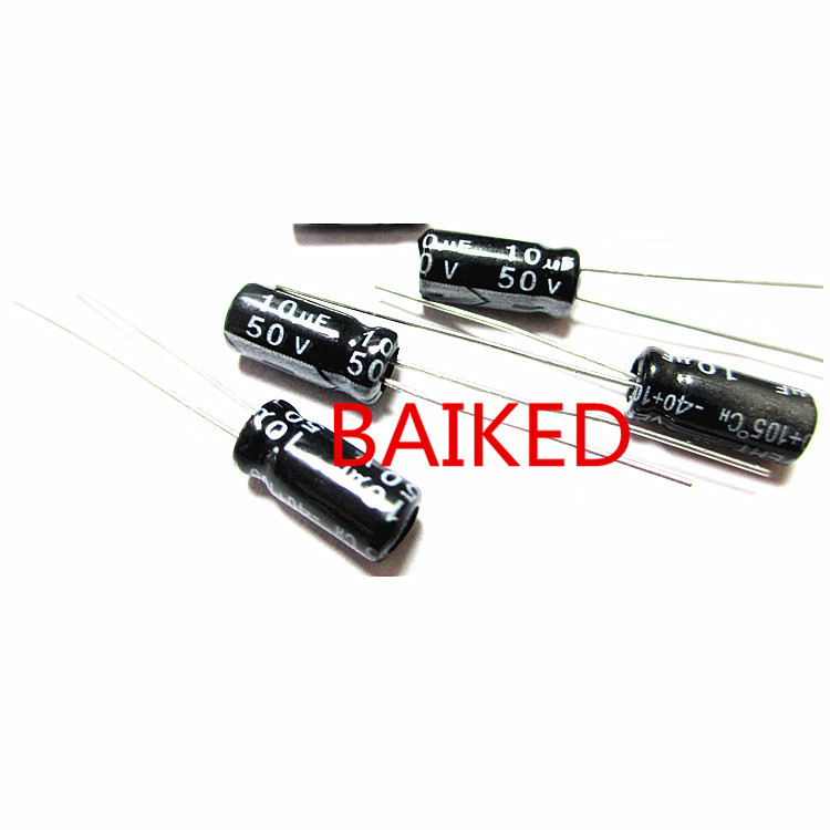 直插铝电解电容 50V 10UF 5*11 CHONGX 20% 大厂 高品质 5X11