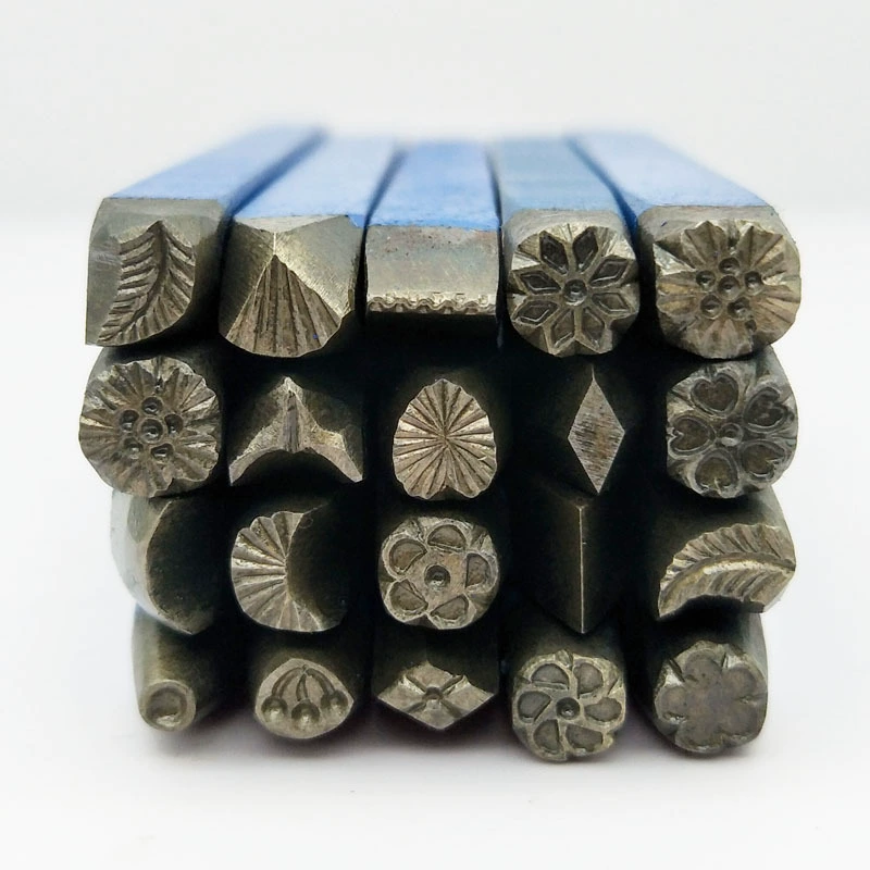 20 резной временный золотой цветок наковальня долото стальное уплотнение DIY ручное резное оборудование для обработки ювелирных изделий Золотые инструменты