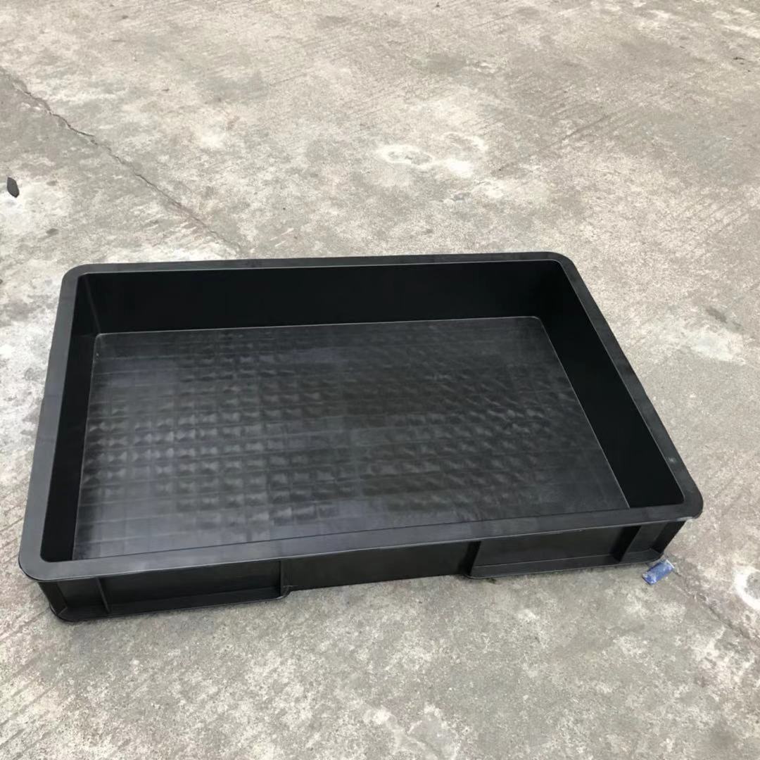 厂家直销防静电塑料方盘 620*420*95 车间周转物料盆工具盆储物盆