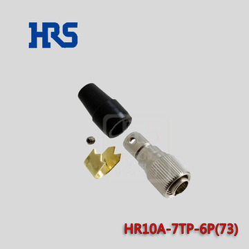HR10A-7TP-6P(73) 日本廣瀨 HIROSE HRS 圓形插頭 插拔1000次現貨