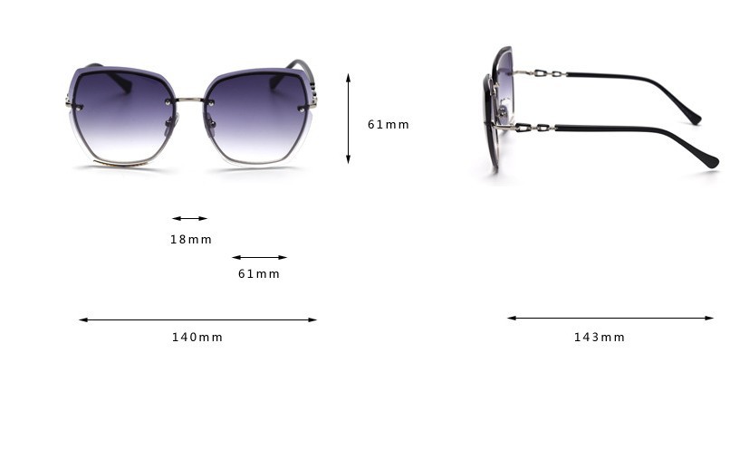 Lunettes de soleil CARTER en Métal - Ref 3366389 Image 14