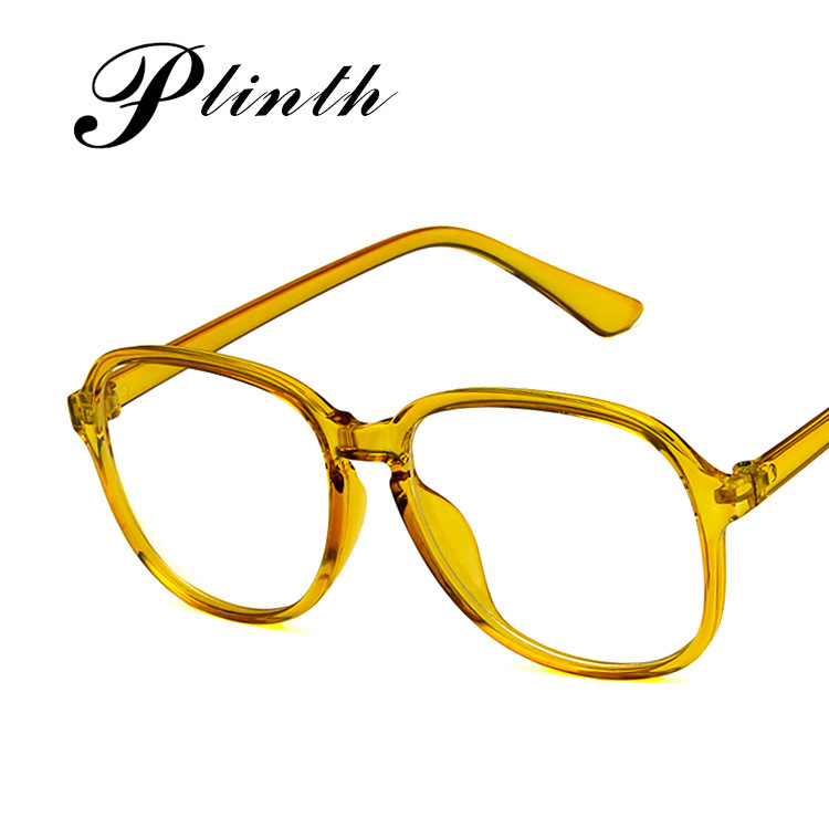 Ni Ni's Same Style Transparent Candy-Colored 8852 Glasses Frame 2019 New Trendy Eyeglass Frame Internet Celebrity Non-Prescription Glasses