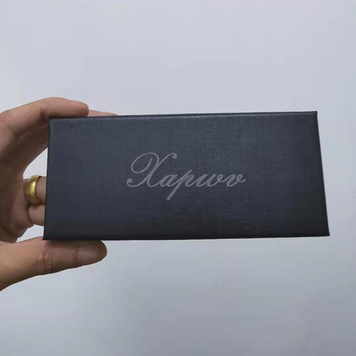 xapwv watch original box paper gift box rectangular watch box black can be made with logo
