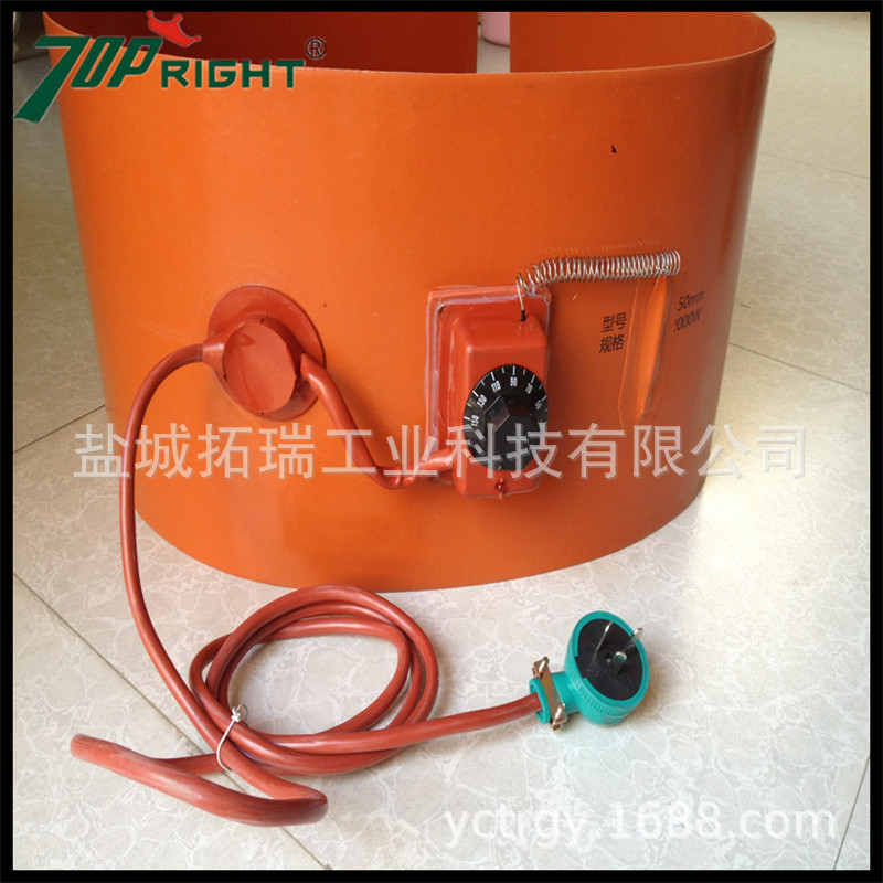 供应油桶硅橡胶加热圈 油桶硅橡胶发热圈 油桶电热圈 非标定做