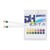 Precision pH test paper test paper 100 2-color comparison box installation wide test strip 4.0-7 0.5 accuracy