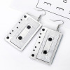 Trend acrylic retro earrings, European style, suitable for import, Korean style