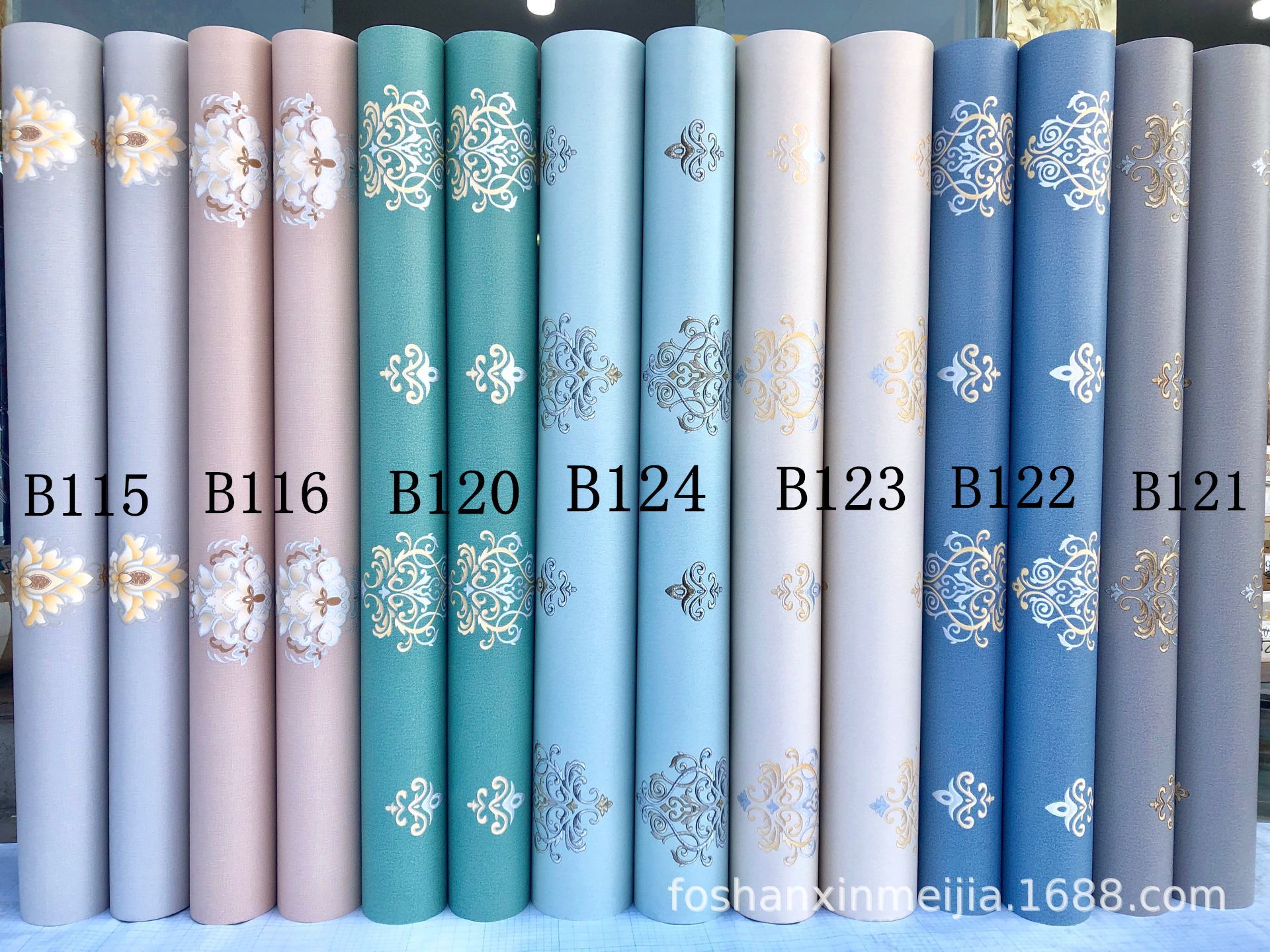 Colorful film self -sticking wallpaper PVC self -stick wall paper…