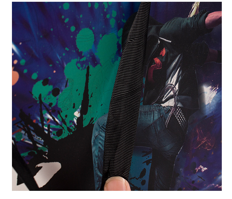 白卡纸彩色创意印刷大容量鞋店购物手提袋定制可印二维码logo