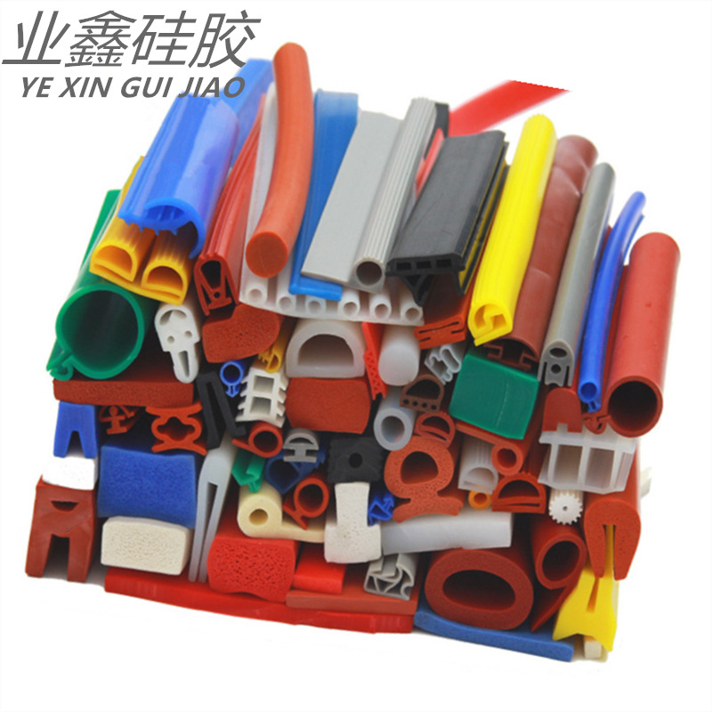 厂家直销硅胶密封条U型 L型 D型 F型 e型 各种形状硅胶条支持定做