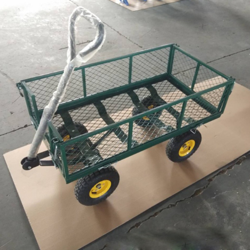 园林工具网车花卉园艺工具车花园多功能可折叠清扫车