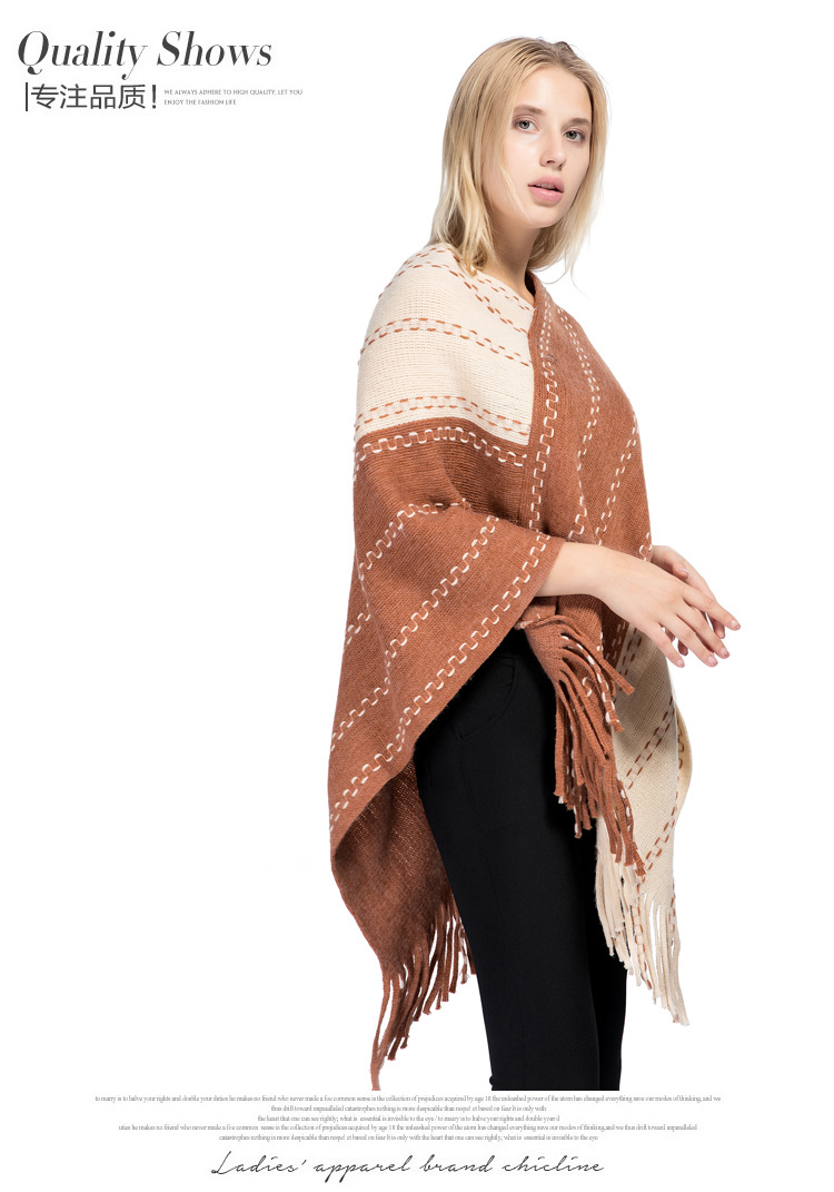 外贸现货 冬季围巾披肩女