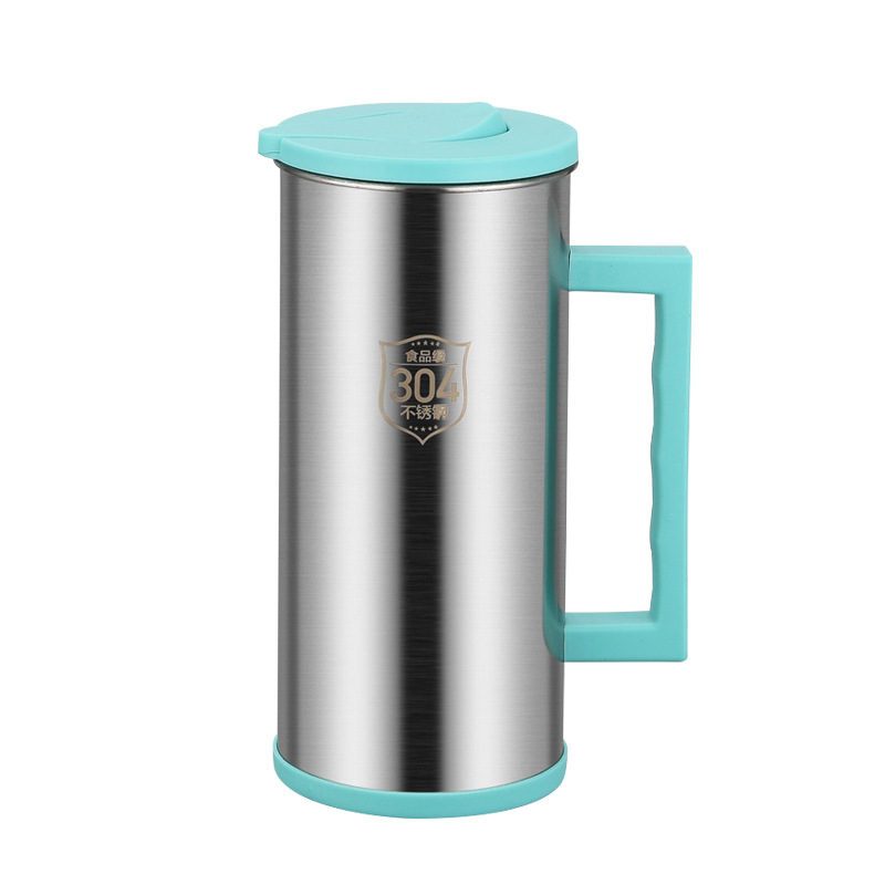 304不锈钢冷水壶l家用大容量冷水瓶果汁饮料壶酒店饭店带盖水壶|ms