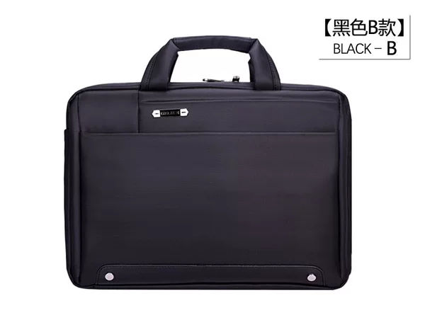 Factory direct cross-border large-capacity briefcase nylon leisure business style Computer Bag Men's shoulder handbag waterproof