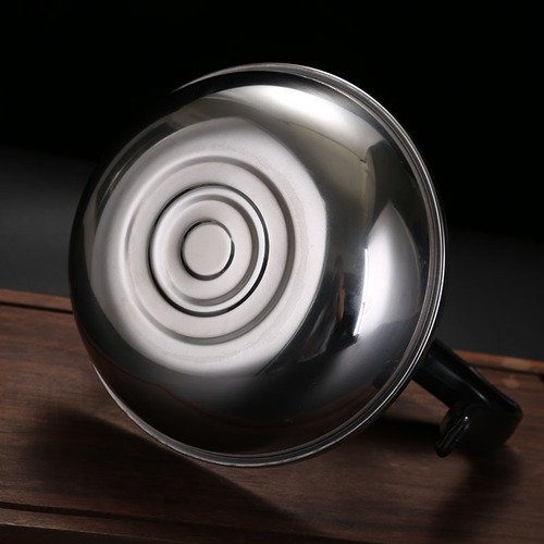 JINSHIDA stainless steel steel bottom American coffee pot transparent tea kettle insulation kettle resistant to falling and not easy to break coffee pot