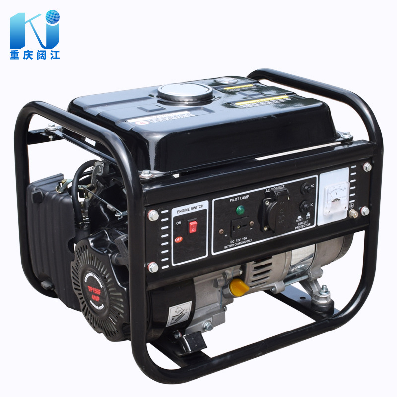 1KW发电机机组 汽油发电机小型发电机家用应急电源 1000W汽油发电