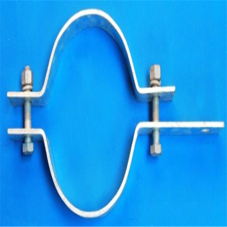 江苏淮安富华光缆金具抱箍批发 杆用紧固夹具杆用紧固件