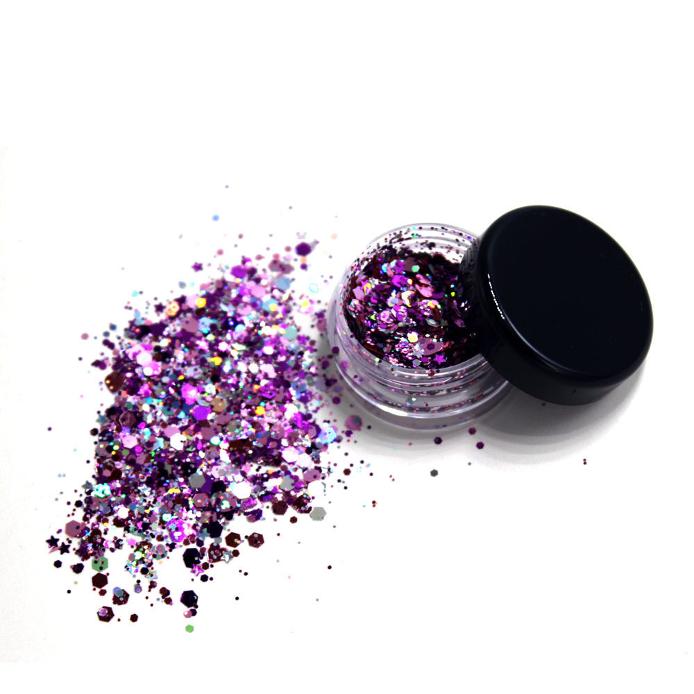 Party Occasion Colorful Sequin Tattoos & Body Art 1 Piece