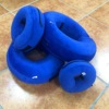 Inflatable swimming ring PVC, factory direct supply, pet, with neck protection, wholesale