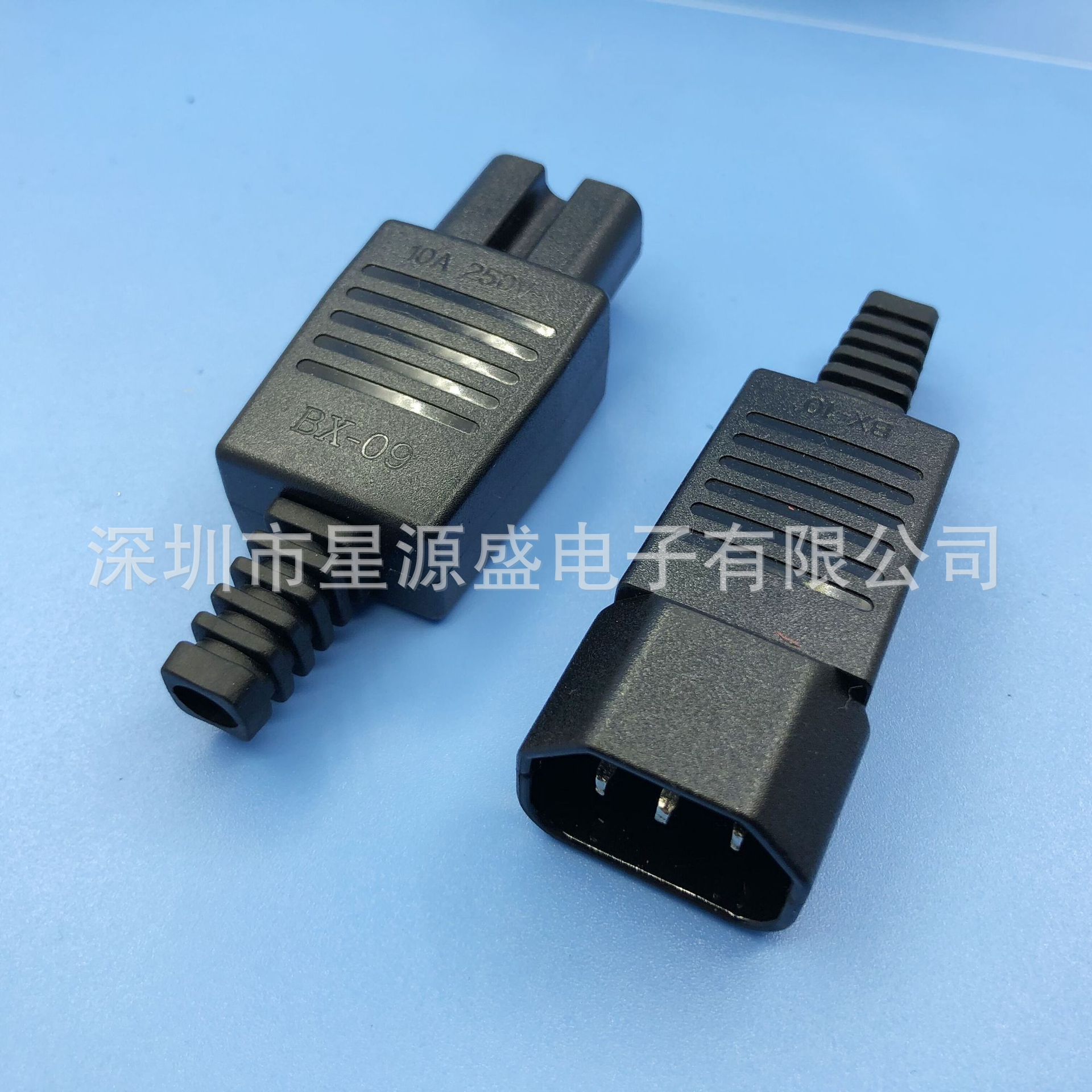 AC电源插头品字电源插头母充电插头品字插头母头