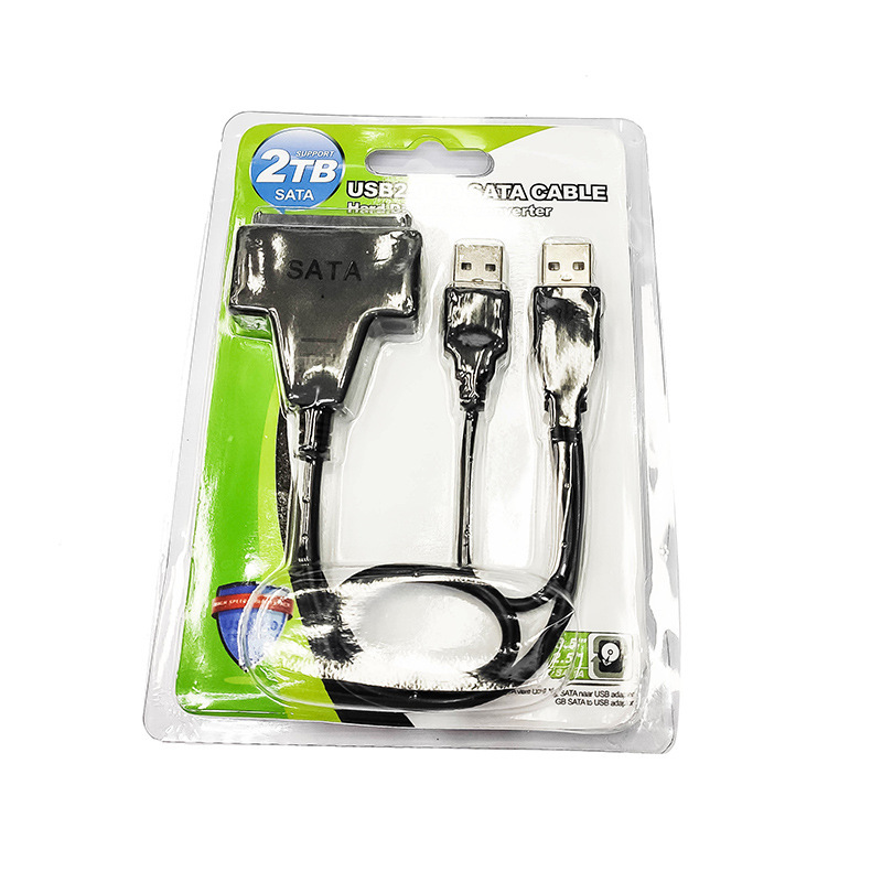 Usb2.0 to Sata Easy Drive Cable with 12V Independent Power Supply Supports 2.5/ 3.5inch Mechanical Hard Drives Usb2.0 to Sata Easy Drive Cable with 12V Independent Power Supply Supports 2.5/ 3.5inch Mechanical Hard Drives