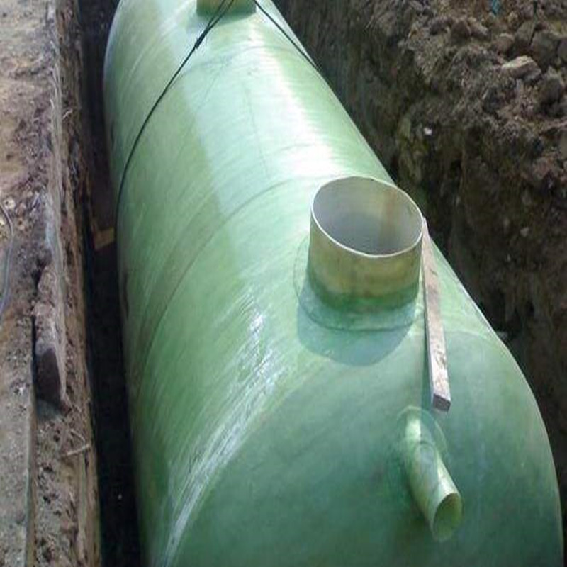 宝鸡玻璃钢化粪池高强度三格式新型材料成品化粪池 工厂生活区用