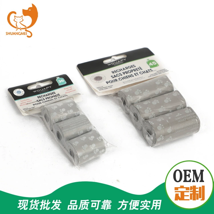 Производители зоотоваров поставляют толстые мешки для мусора Универсальные мешки для чистки наружных туалетных мешков для кошек и собак