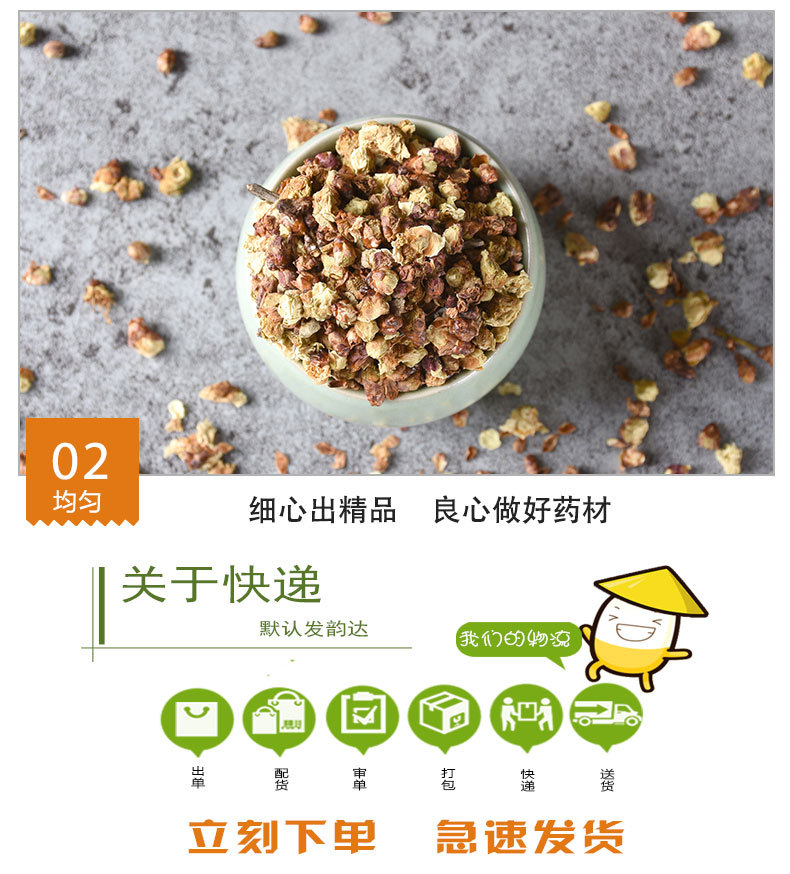 Green Plum Flower (Prunus mume) — Dried Food-Herb Blossoms for Tea & Seasonal Wellness quality and texture
