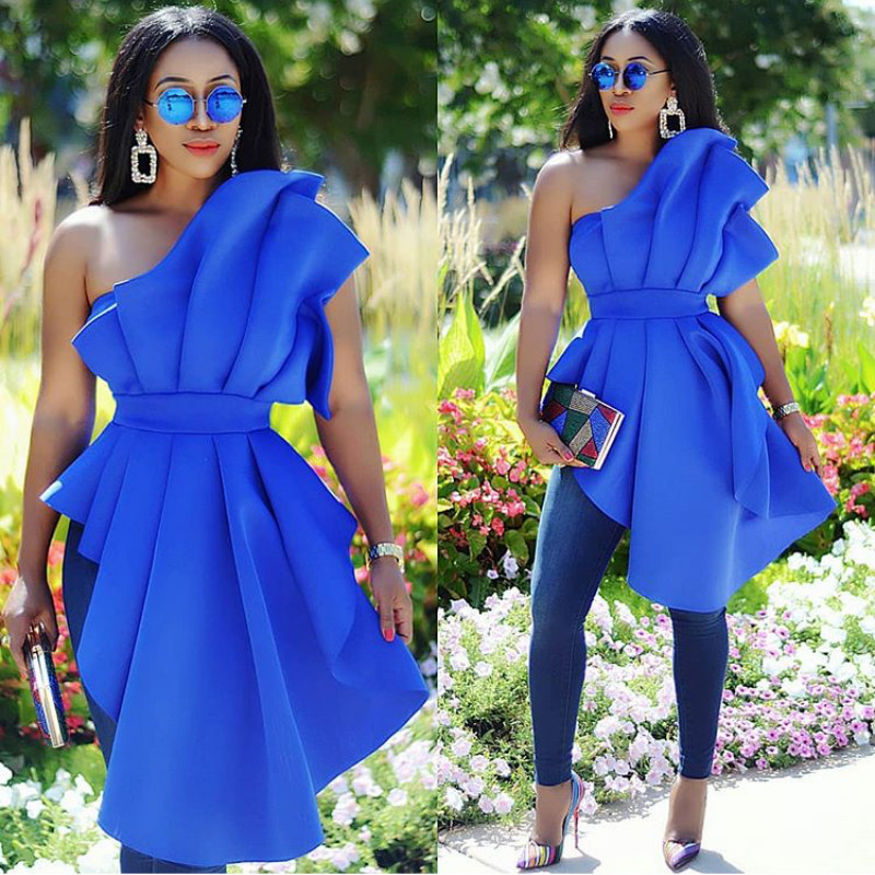 Stylish Blue Top 2