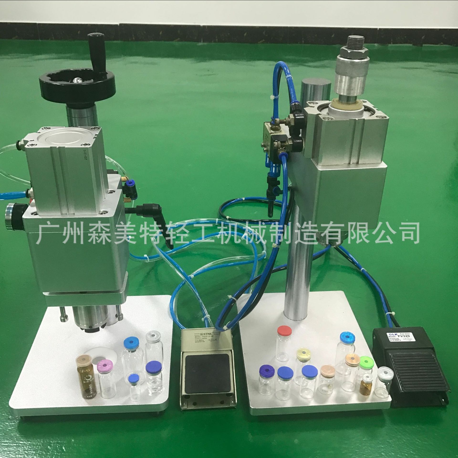 半自动轧盖机 西林瓶封口机 轧盖机 轧盖机价格 轧盖机铝盖