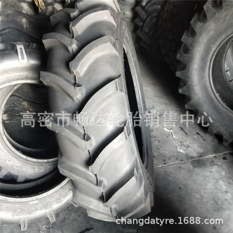 销售13.6-28  R-1G花纹 农用拖拉机轮胎 加粗 人字花纹