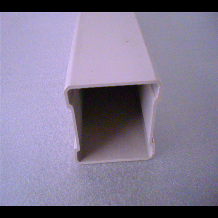 厂家生产PVC方管 塑料异型管 阻燃有韧性 可开模具定制|ru