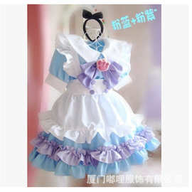 新款 Cosplay日本动漫展服装lolita公主女仆装萌洛丽塔侍女佣装