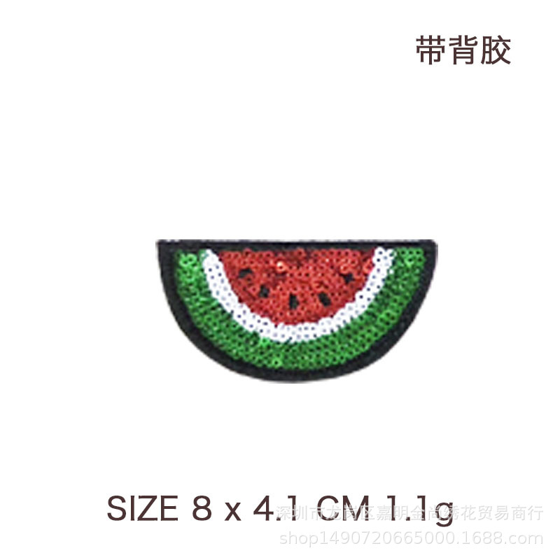 各种各样水果布贴