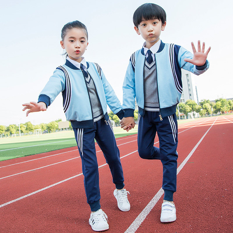 幼儿园园服秋冬秋装班服运动会开幕式英伦棒球服套装中小学生校服