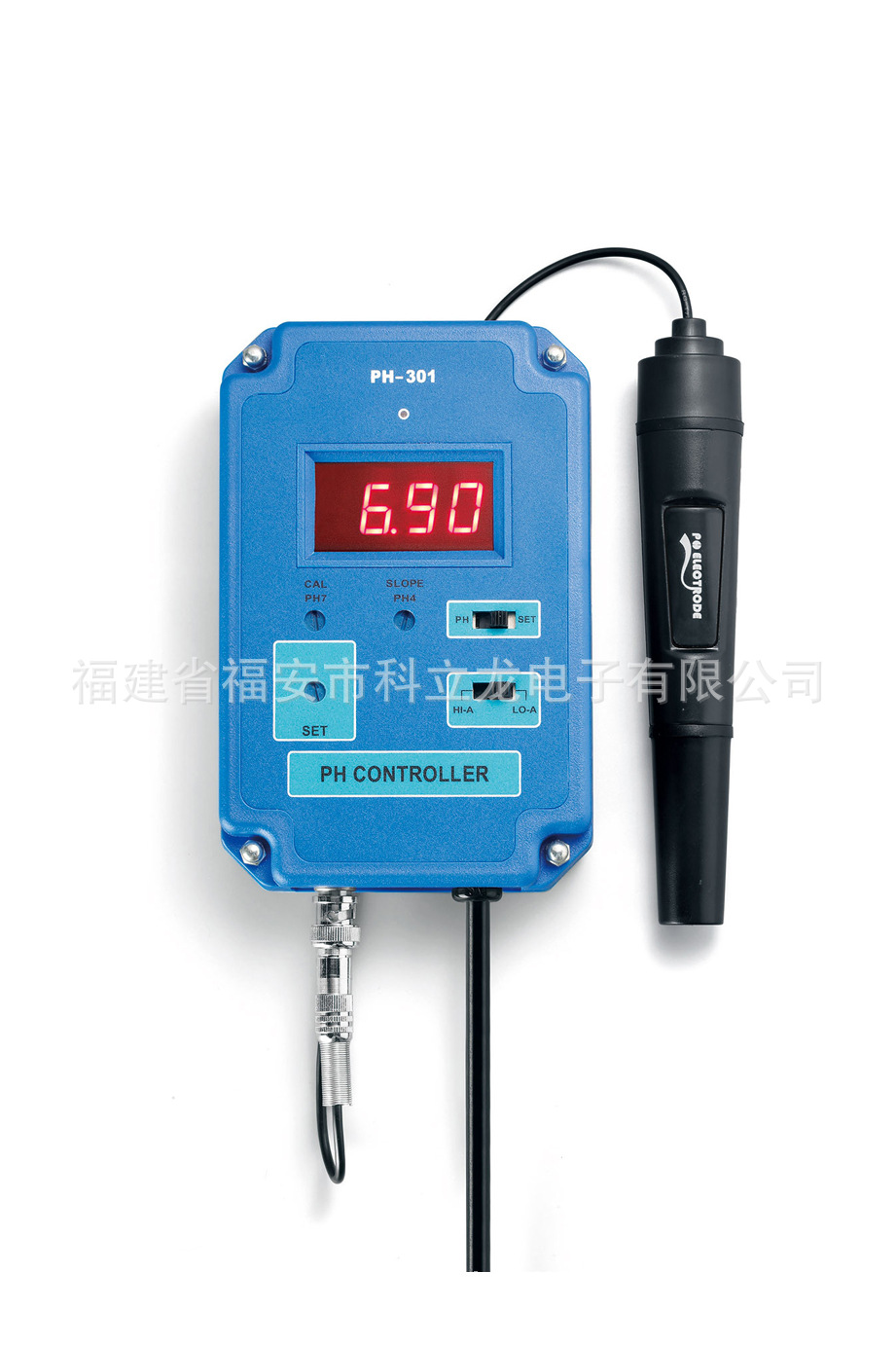 水族馆数字式酸碱控制器游泳池控制器酸碱度计PH ORP