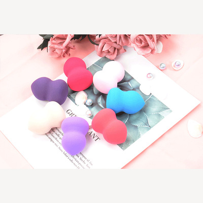 非乳膠水滴化妝棉幹濕兩用洗臉撲美妝蛋遇水變大葫蘆粉撲美妝工具