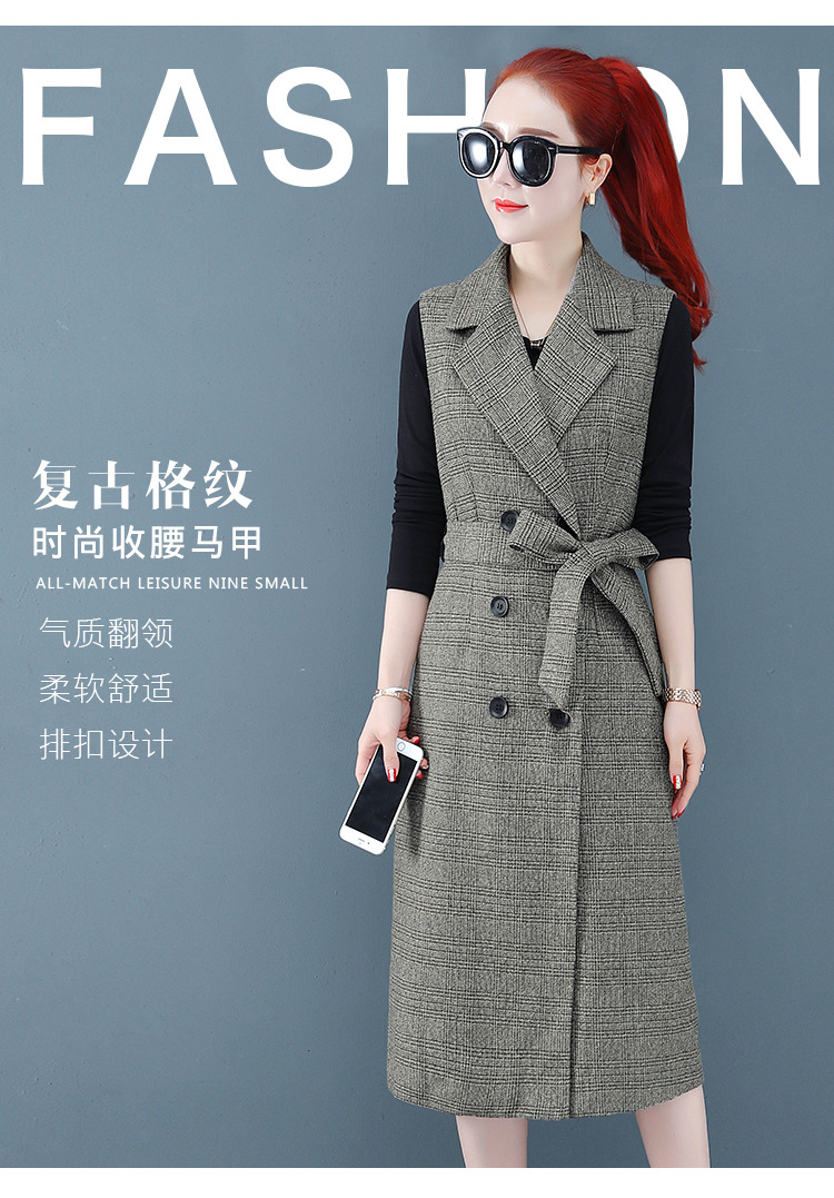 Gilet femme en Mélange de fibres chimiques - Ref 3317717 Image 15