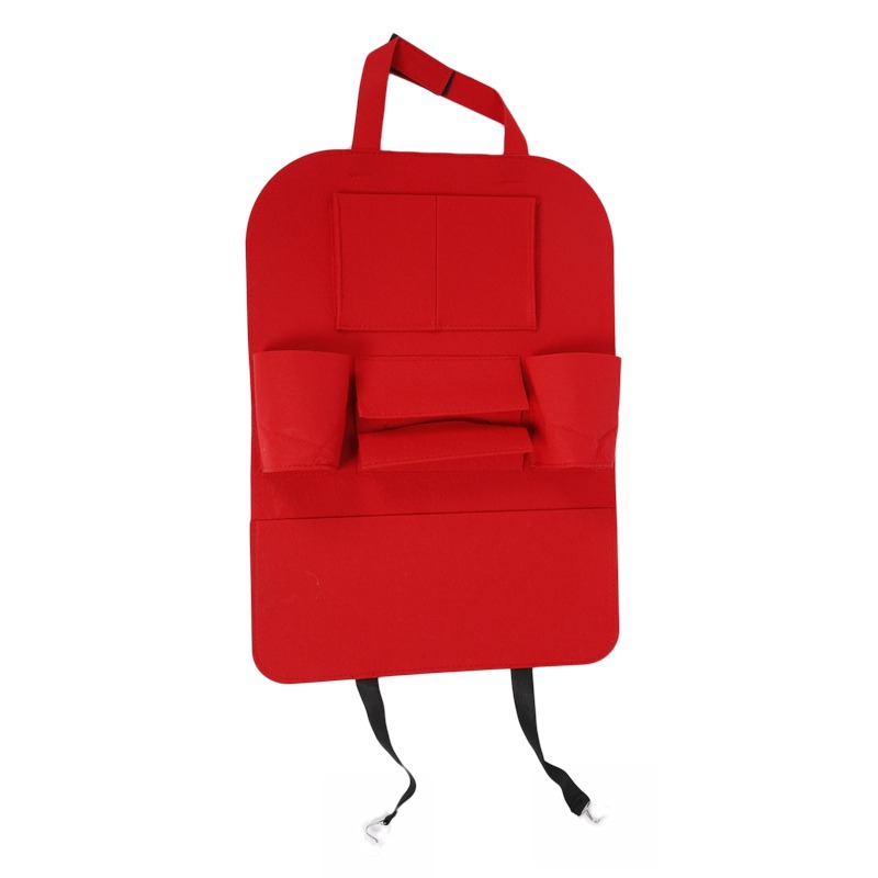 Multicolor automobile Zhiwu Dai Car chair back Hanging bag vehicle multi-function Storage felt Storage box Pouch