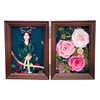 new pattern Spend eternity solid wood Photo frame company Mid- Individuation gift Photo Valentine's Day originality gift