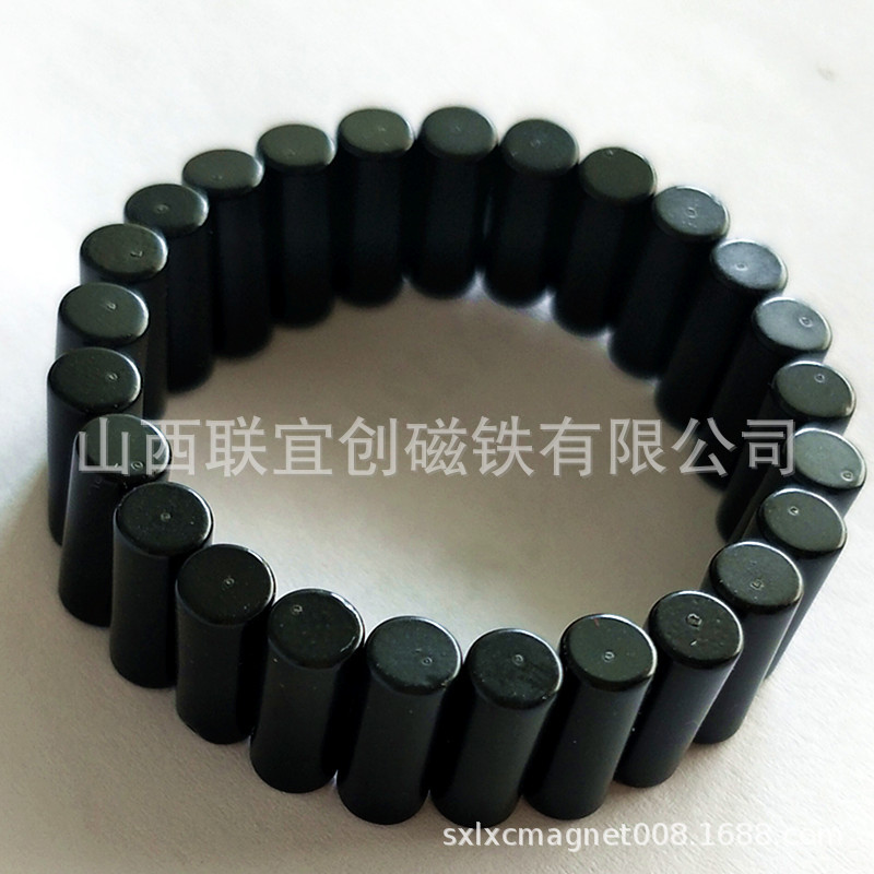 供应环氧径向充磁饰品磁铁 对吸磁柱  镀金工艺品磁铁  吸铁石