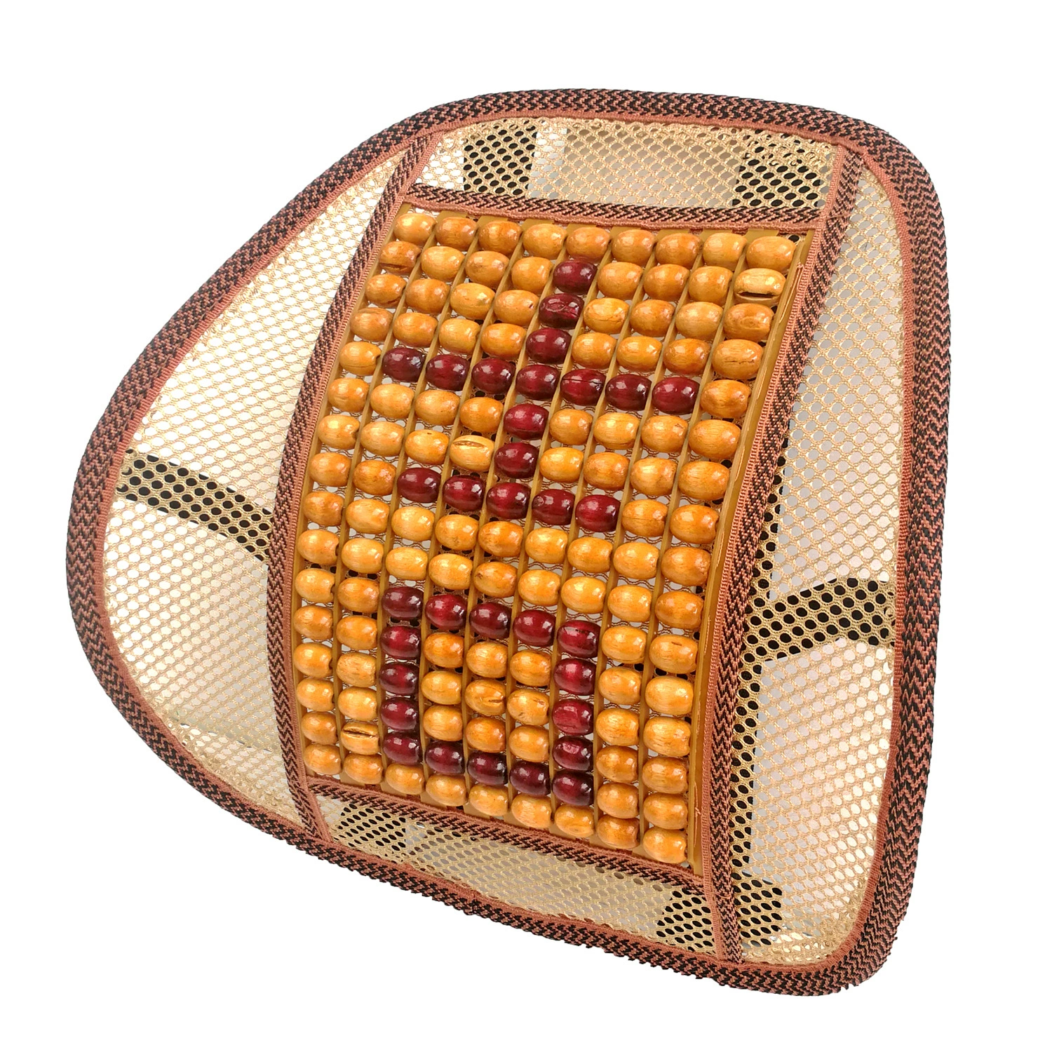 Летний автомобиль деревянный шарик подушка талии автомобиль талии мяч Подушка назад завод прямых продаж