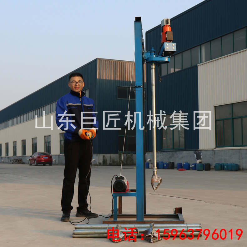 4KW龙门架打井机3